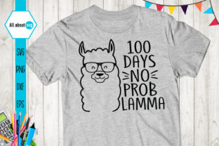 100 Days of School No Prob Lamma: Graphics for Crafts