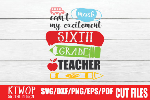 6th Grade Teacher Graphics for Crafts: A Seller's Review