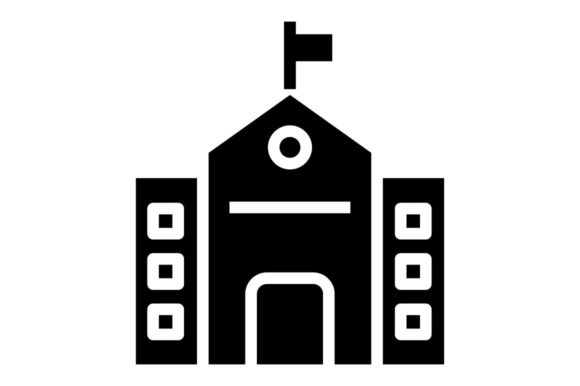 Black School Icon: Essential Graphics and Icons