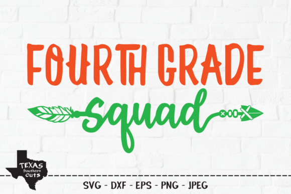 Fourth Grade School Shirt Design: Graphics for Crafts