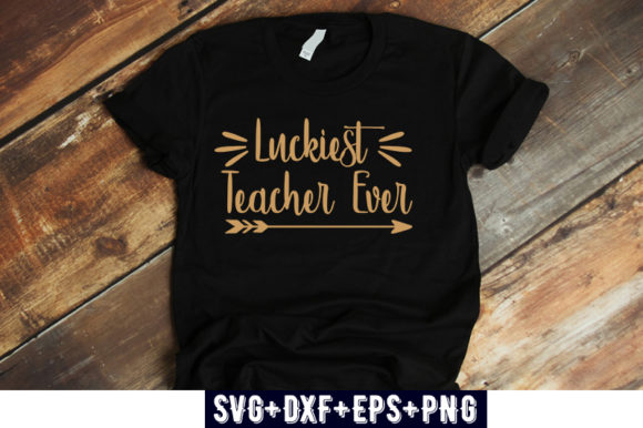 Mardi Gras Graphics: Luckiest Teacher T-Shirt Designs