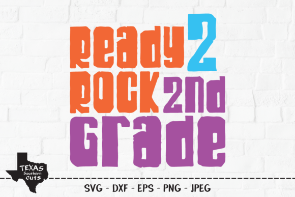 Ready 2 Rock School Graphics for Crafts & Design