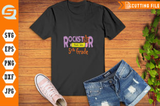 Rockstar 5th Grade Graphics for Crafts & Blogs
