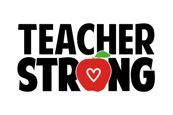Teacher Strong Apple Heart: A Designer's Review