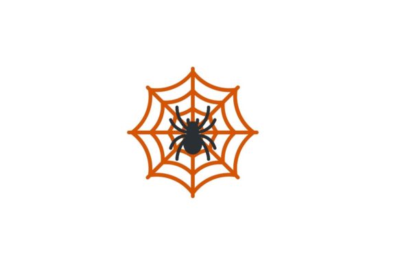 Yellow Black Spider Web Craft: Graphics for Crafts